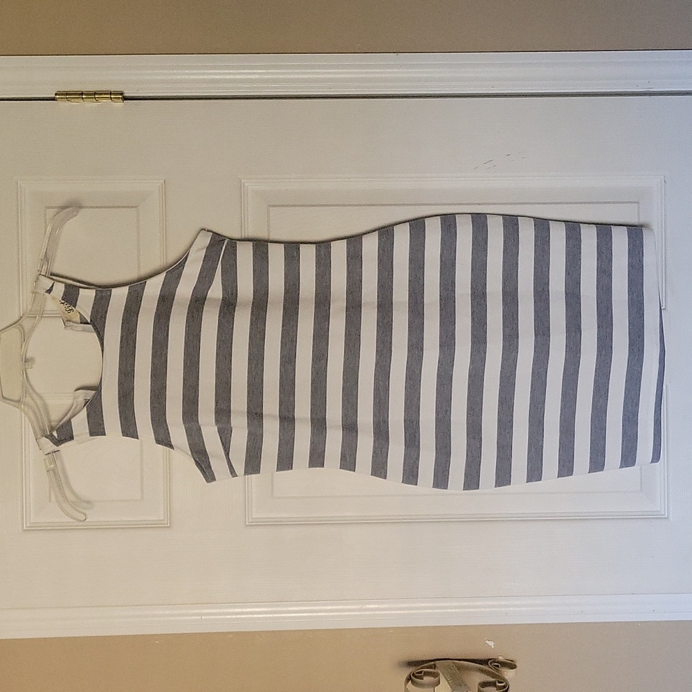 Listicle NWT. S. cotton stretch. Tank mini dress - Picture 1 of 10